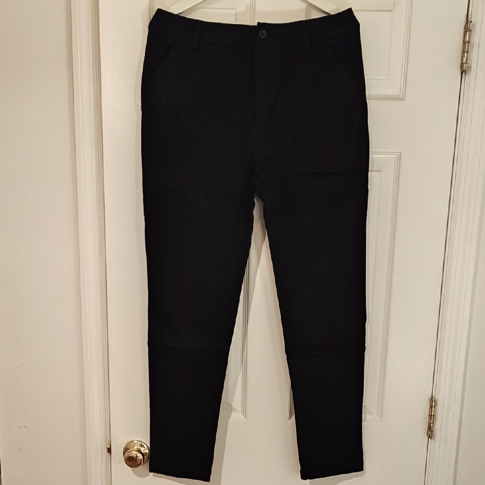 Casual Chino Black Pants